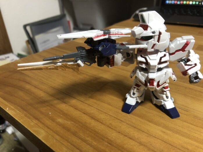 EXSTユニコーンガンダム塗装オリジナル武器B装備