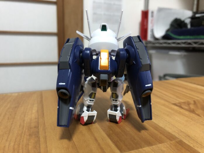 EXSTガンダムエアリアル塗装フライトユニット装備背面