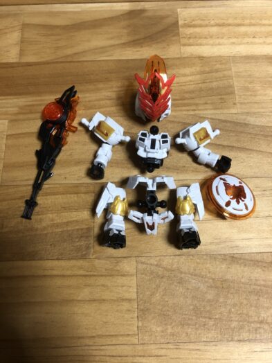 夏侯淵トールギス各パーツ完成