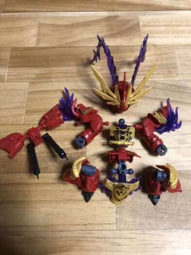 呂布シナンジュ各パーツ完成