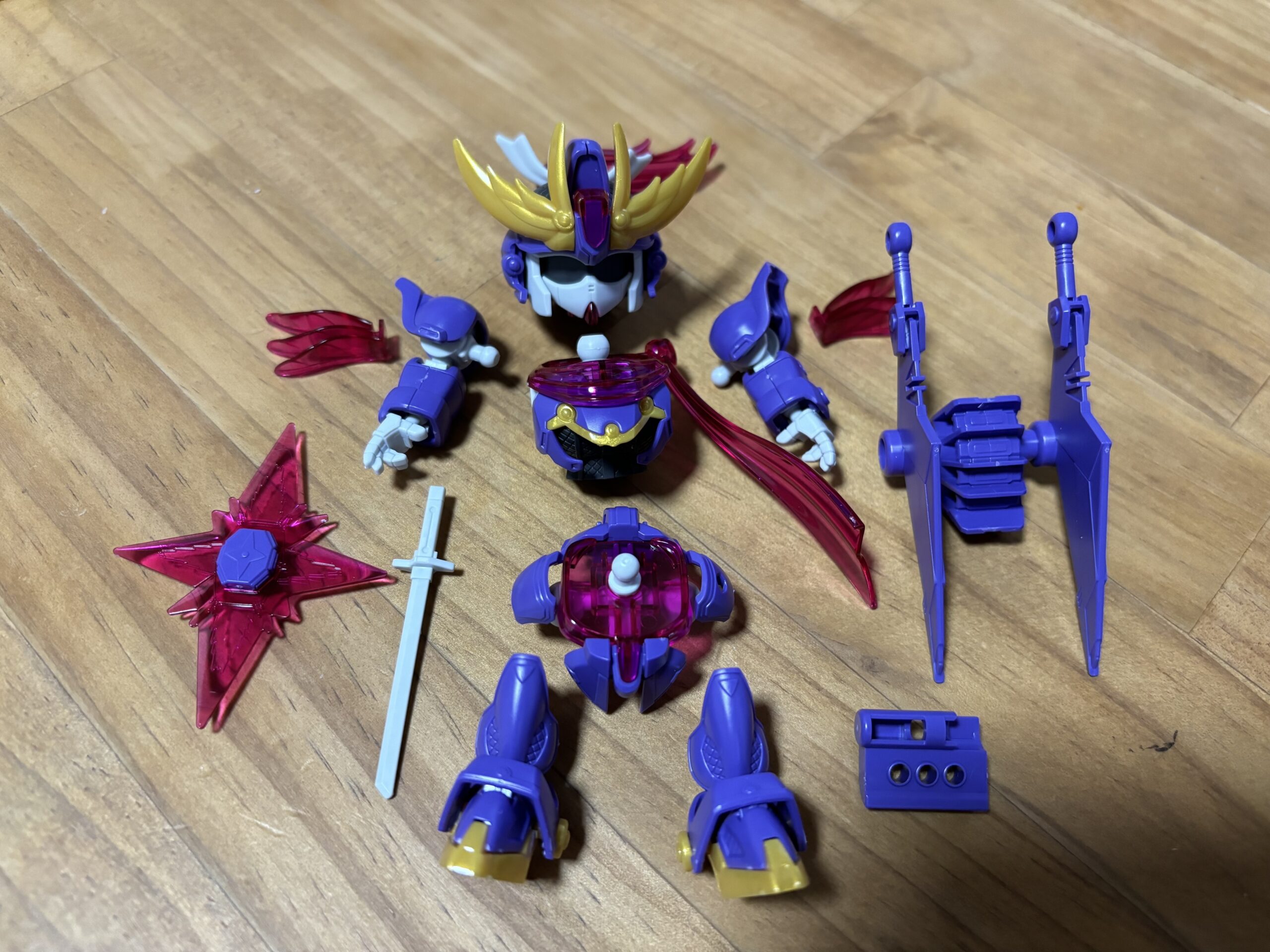 F9ノ1改各パーツ完成