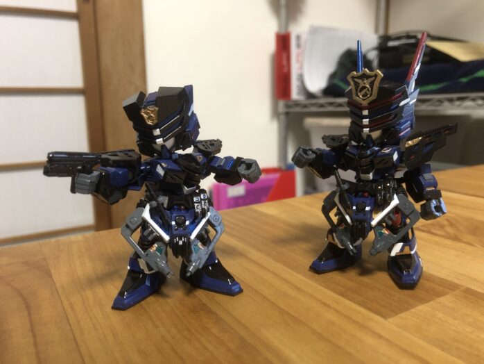 ヴェルデバスター隊員塗装隊長と