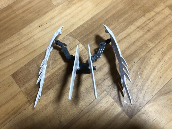 EXSTウイングガンダムゼロEW塗装バックパック