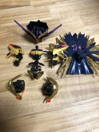 窮奇ストライクフリーダムガンダム各パーツ完成