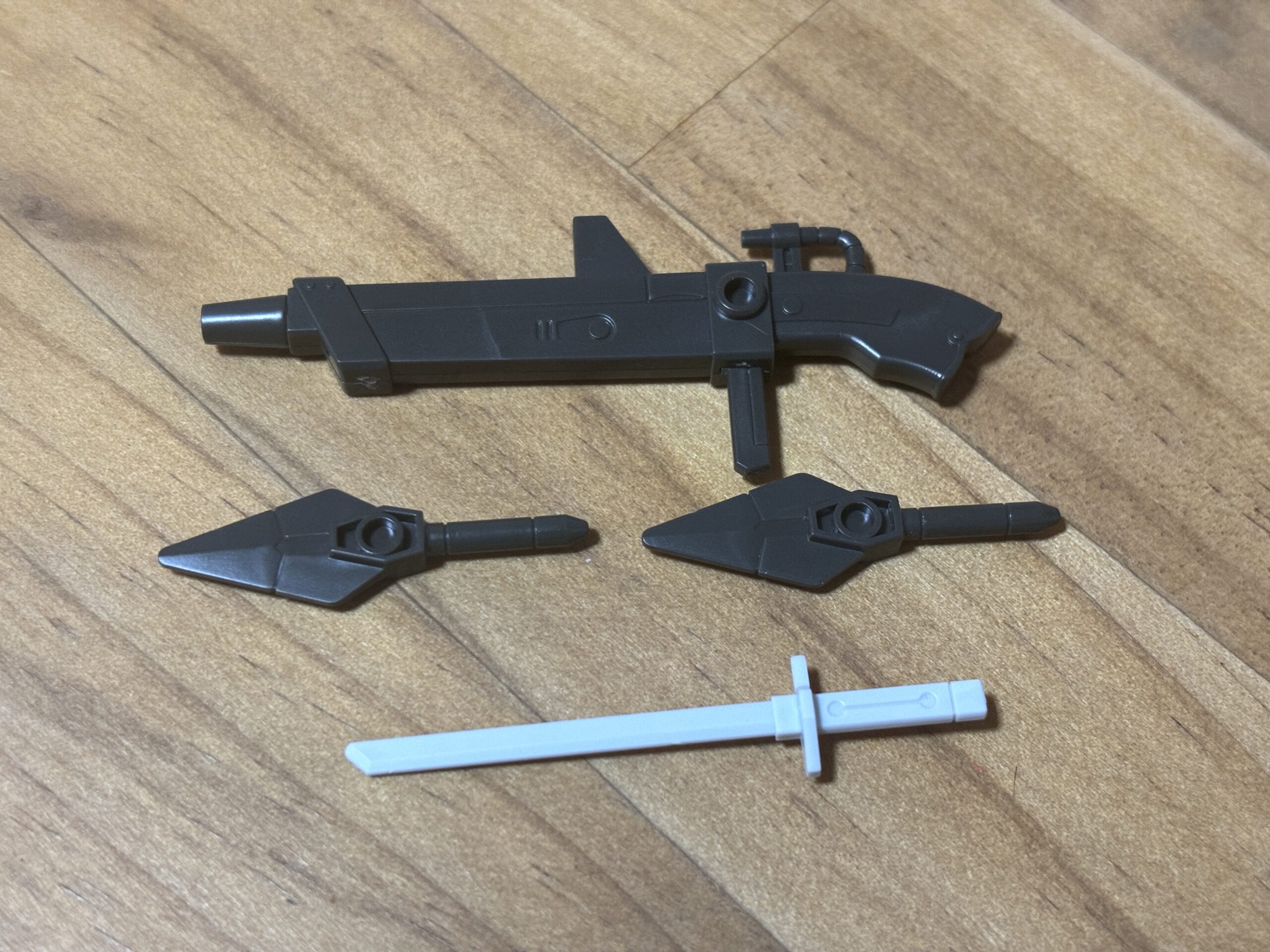 RX-零丸『種子島雷威銃』『苦無』『忍者刀』