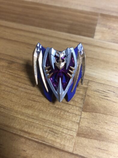 ウォーロックイージスガンダム塗装腰前