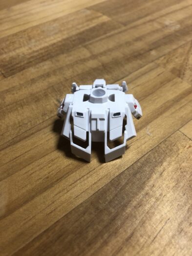 EXSTユニコーンガンダム塗装腰背面