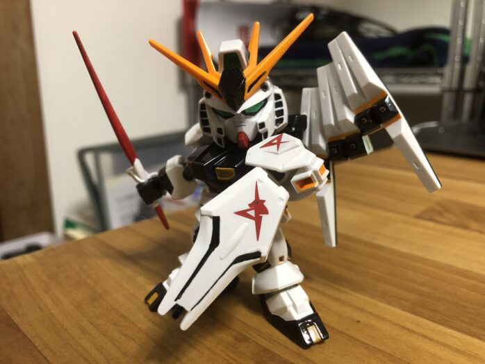 EXSTνガンダム塗装アクション1