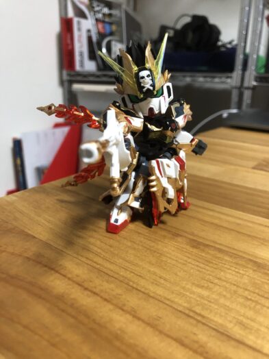 甘寧クロスボーンガンダム塗装