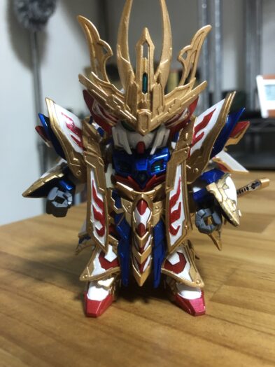 曹操ウイングガンダム　倚聖の装塗装正面