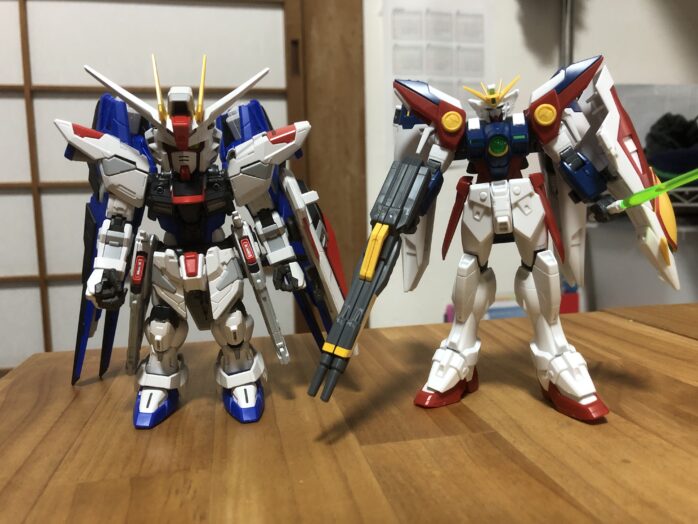 MGSDフリーダム比較（1:144HG）