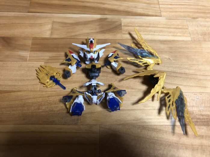 諸葛亮フリーダムガンダム各パーツ完成