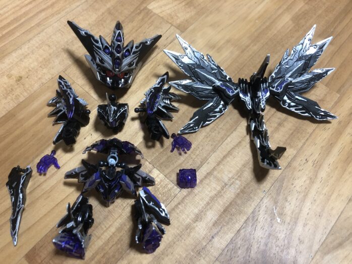 ドミナントDドラゴン塗装各パーツ完成