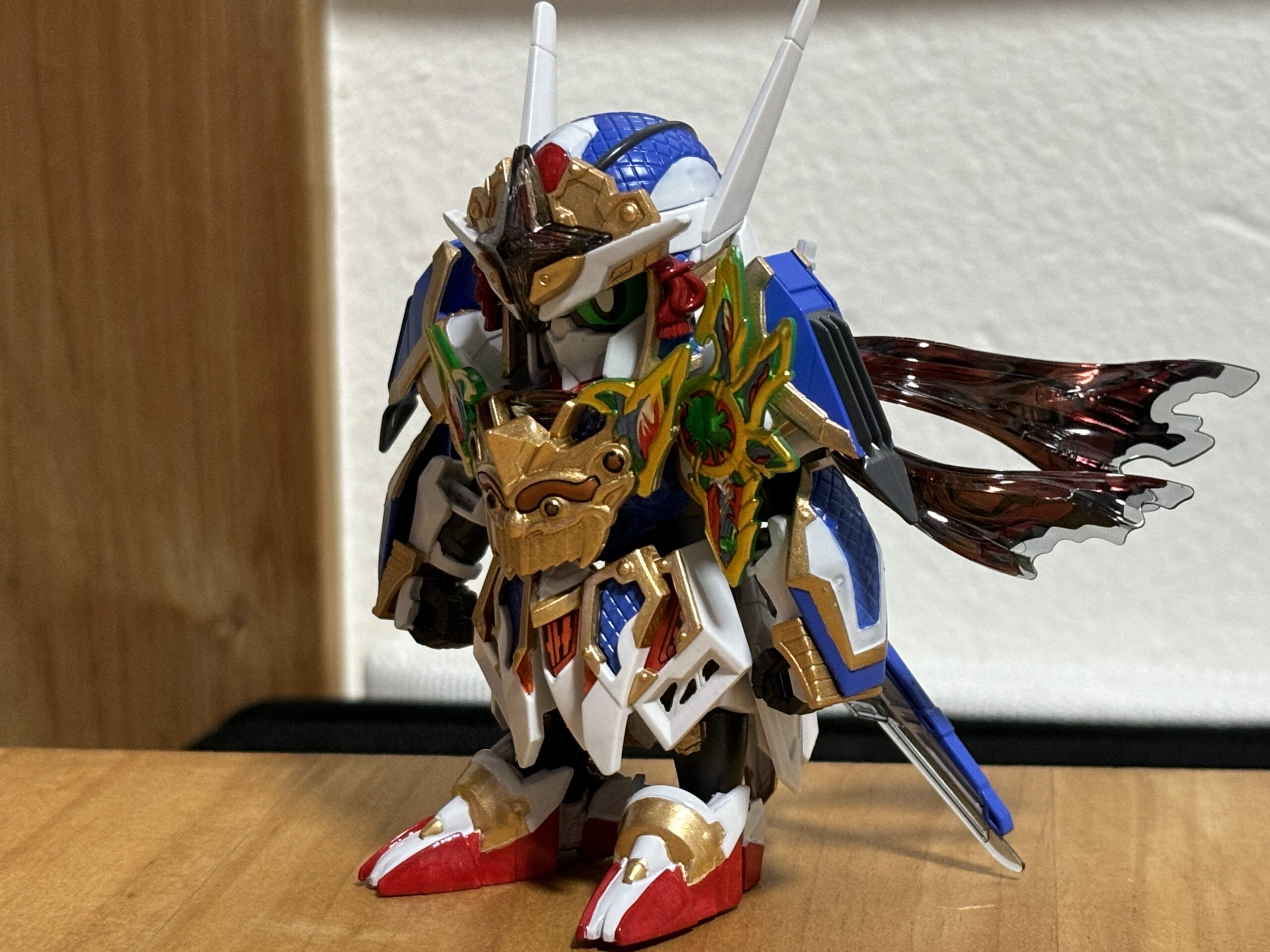 隠密ガンダムエアリアル塗装斜面