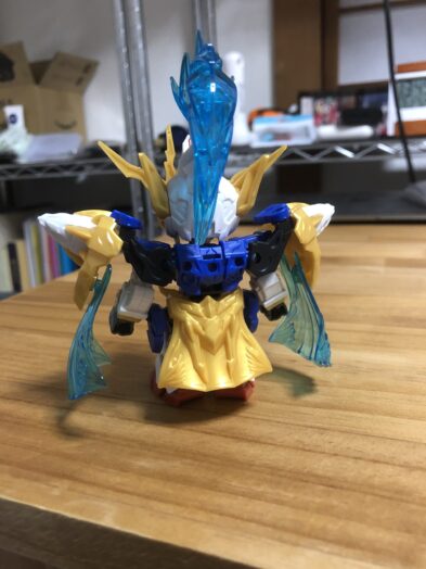 趙雲ダブルオーガンダム&碧竜駆背面