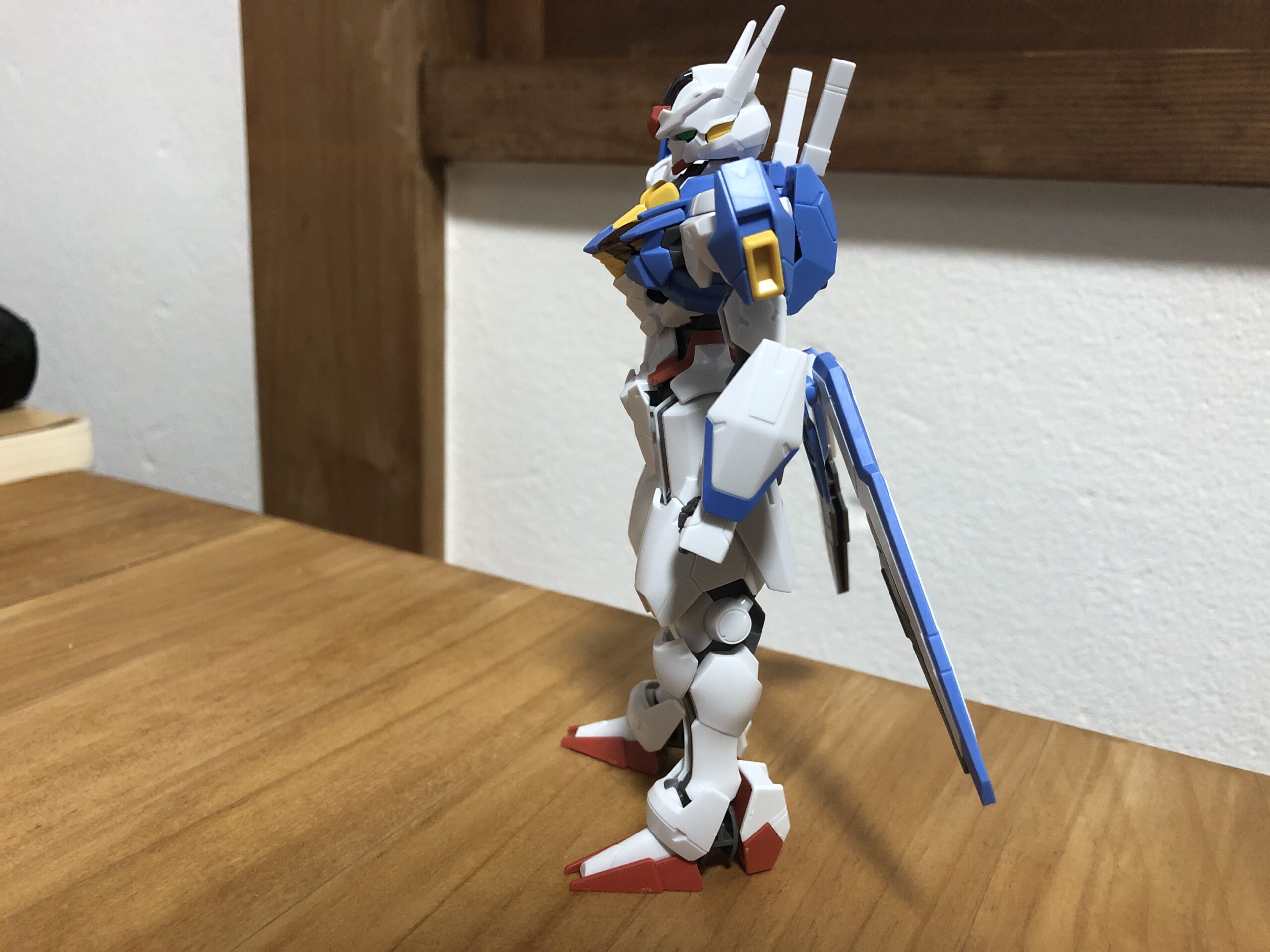 HG1:144 ガンダムエアリアルビットオンフォーム斜面