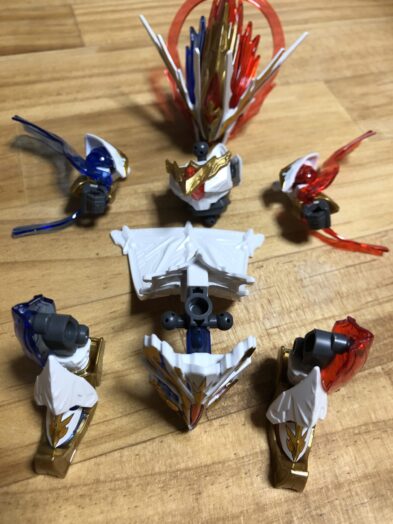 悟空インパルス闘戦勝仏本体パーツ完成