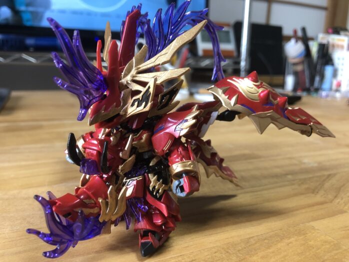 呂布シナンジュ塗装パワーアップ斜面