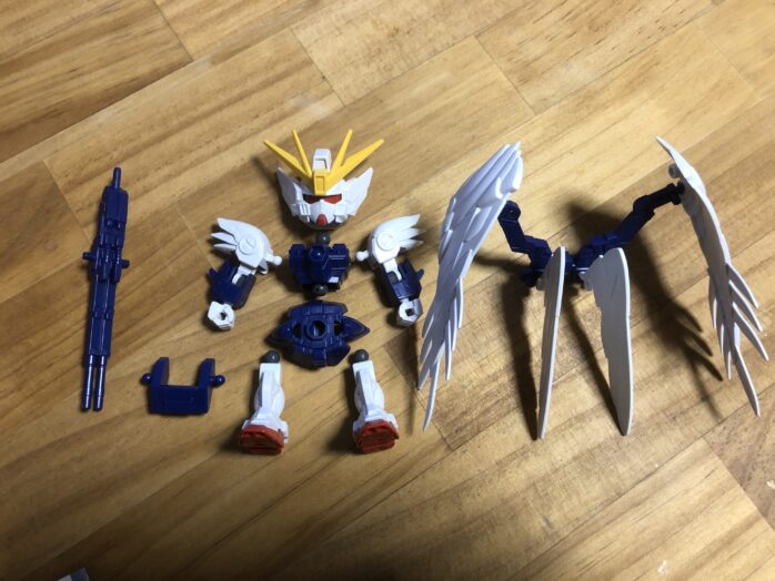 EXSTウイングガンダムゼロEW各パーツ完成