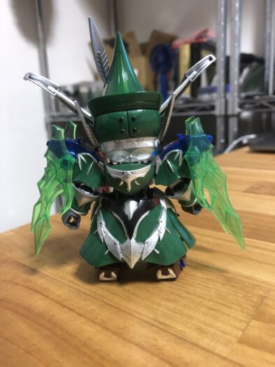 ロビンフッドガンダムAGE2塗装フル背面