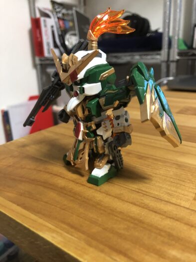 黄忠ガンダムデュナメス塗装斜面