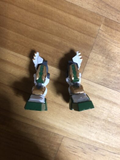 黄忠ガンダムデュナメス塗装両足