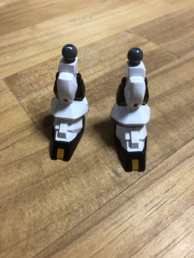 EXSTνガンダム塗装両足