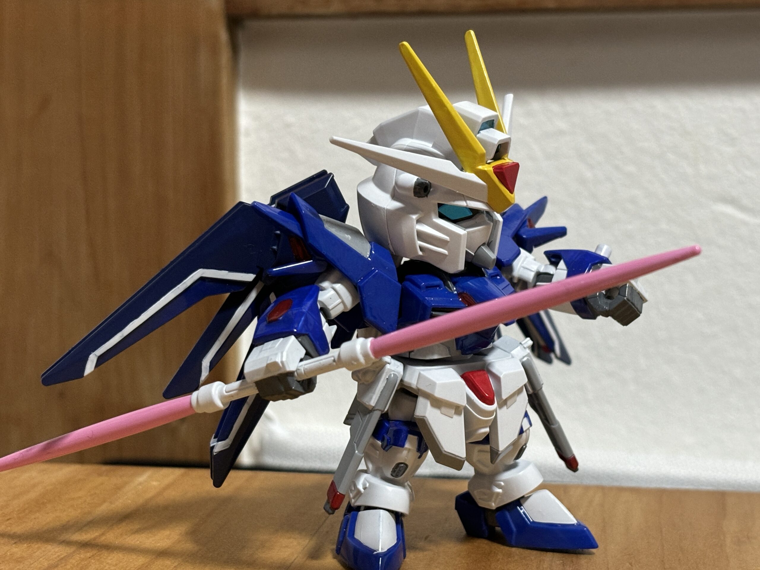 SDEXライジングフリーダム塗装ビームサーベル連結