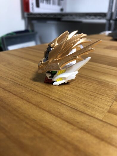 馬超ガンダムバルバトス塗装頭横