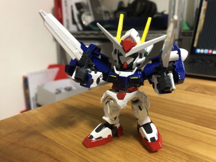 EXSTダブルオーガンダム塗装オリジナル武器A