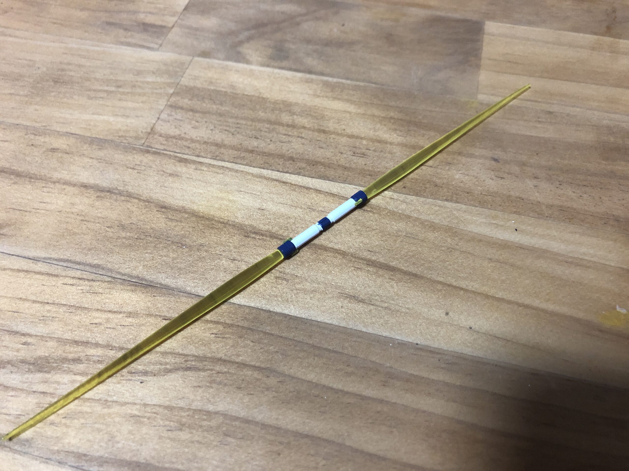 CSトルネードガンダム塗装ビームサーベル連結