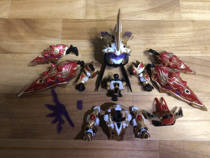 貂蟬クシャトリヤ各パーツ完成