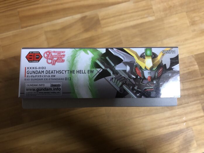 EXSTガンダムデスサイズEWパッケージ前横