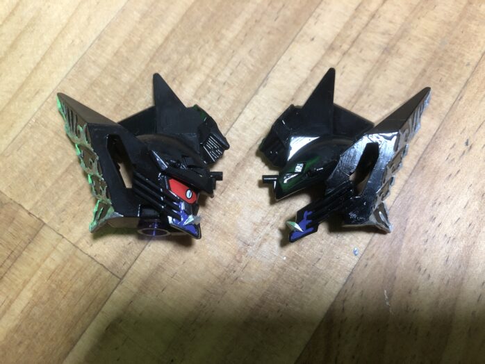 ドミナントDドラゴン塗装頭分割