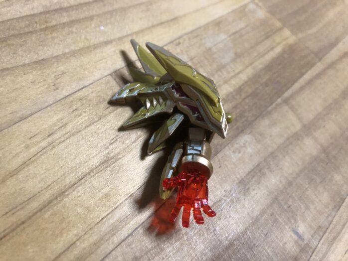 スペリオルSFD塗装腕パーツ差し替え