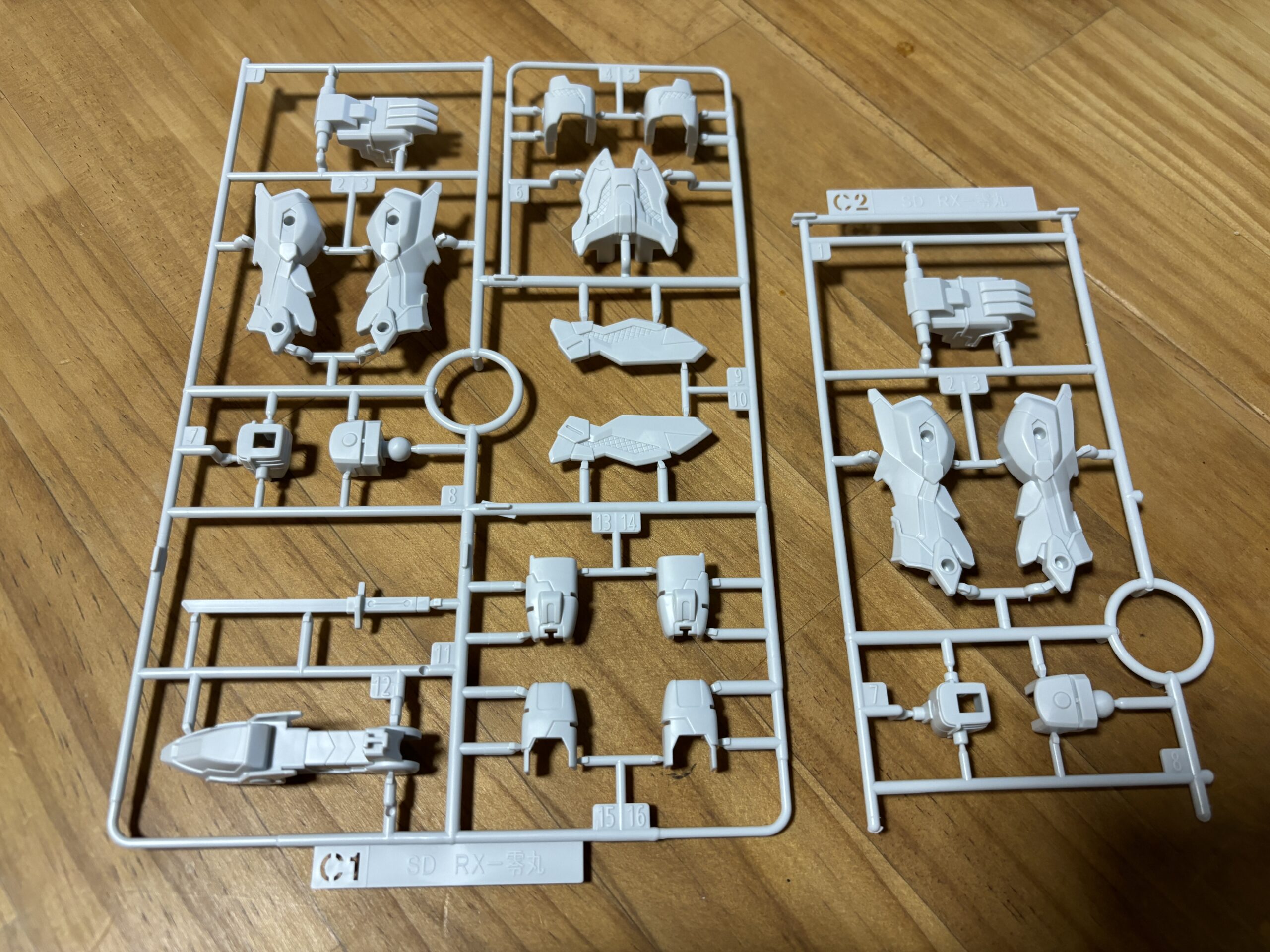 RX-零丸パーツC1&C2