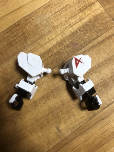 EXSTνガンダム塗装両腕