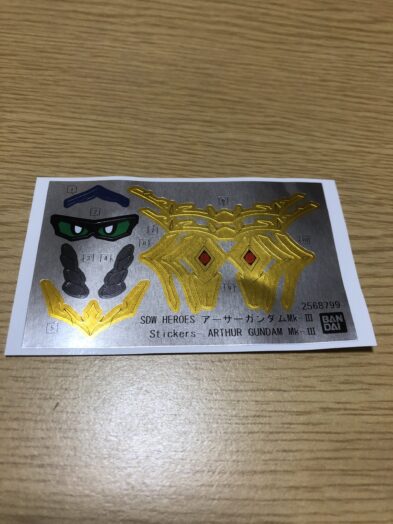 アーサーガンダムMk-Ⅲシール