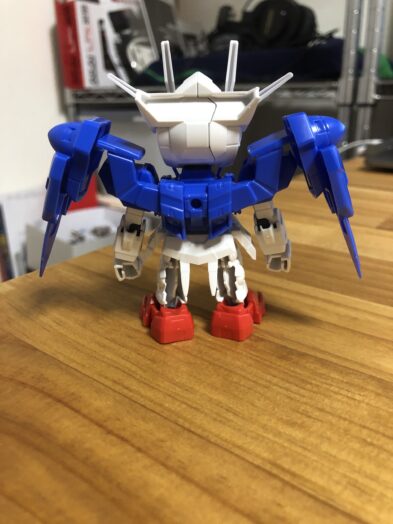 EXSTダブルオーガンダム背面