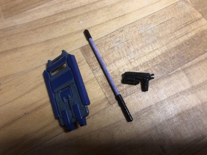 ヴェルデバスター隊員塗装武装