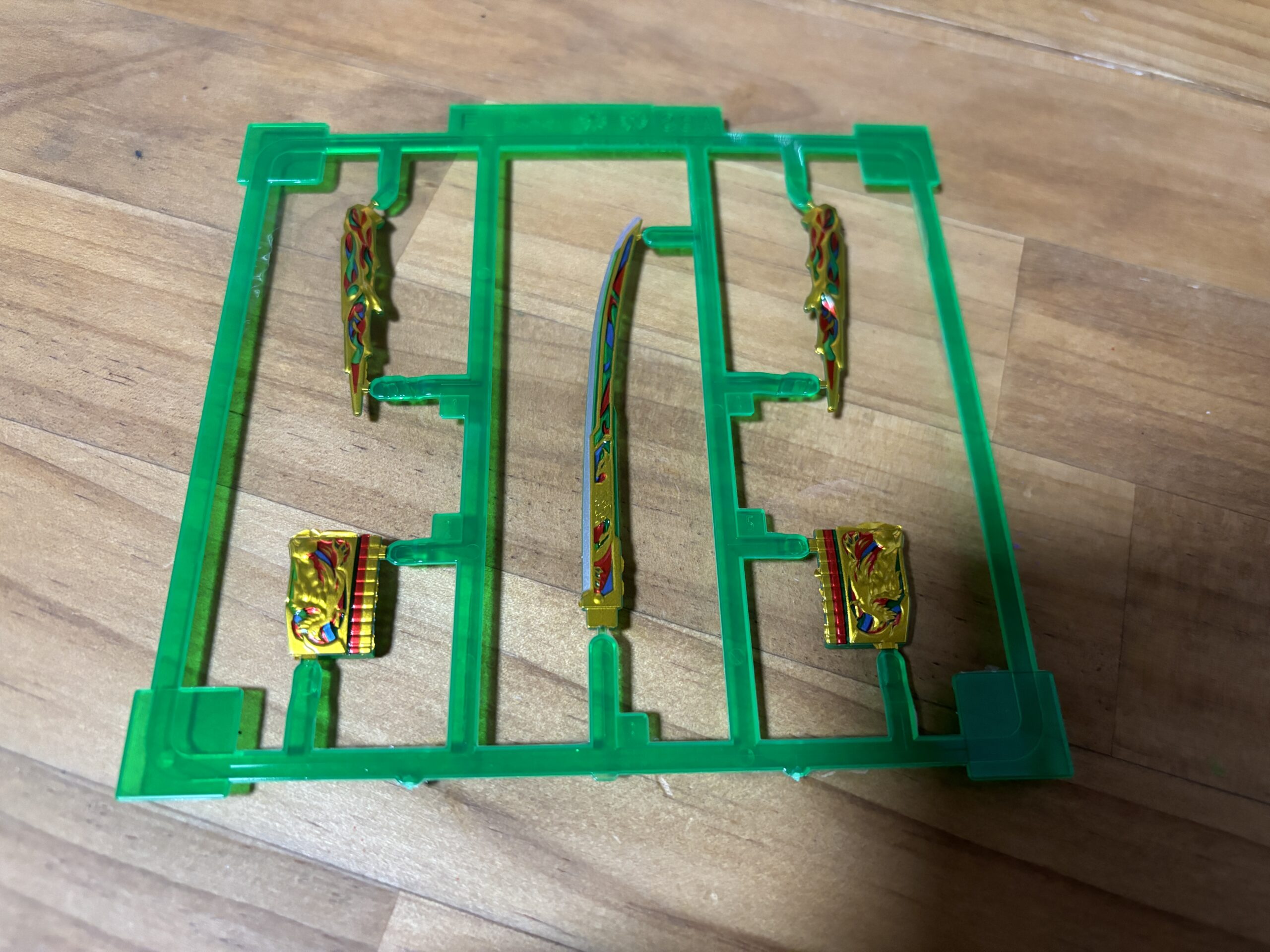 78代目武者頑駄無パーツF輝羅鋼