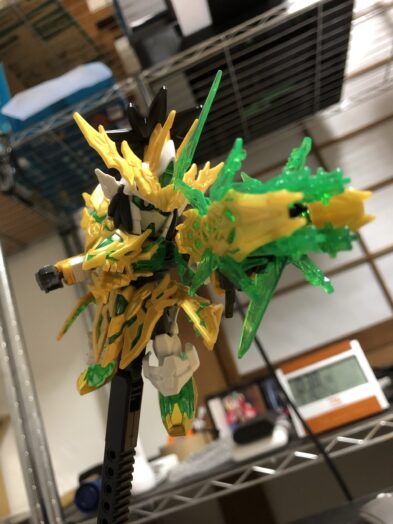 龍賢劉備ユニコーンガンダムアクション