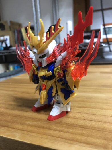 張飛ゴッドガンダム斜面