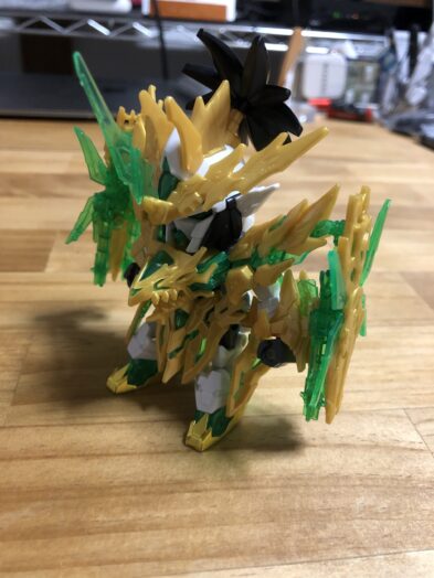 龍賢劉備ユニコーンガンダム斜め