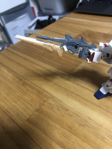 EXSTユニコーンガンダム塗装オリジナル武器A装備