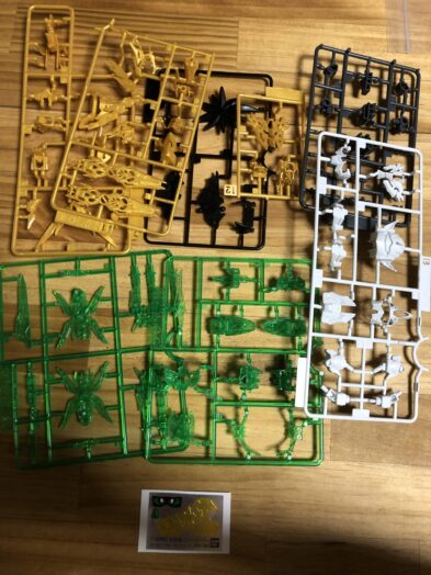 龍賢劉備ユニコーンガンダムプラパーツ