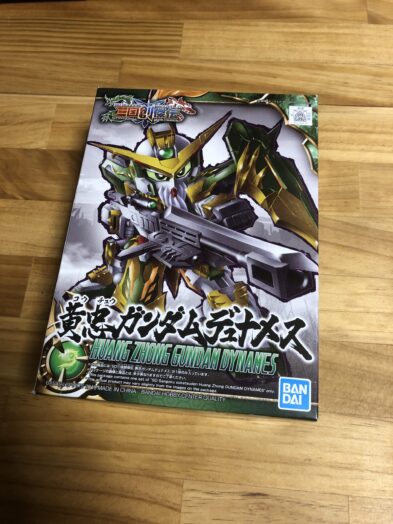 黄忠ガンダムデュナメスパッケージ