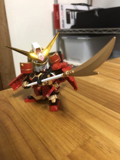 LEGEND BB 武者頑駄無塗装アクション3