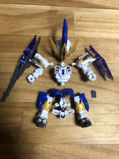 夏侯惇トールギスⅢ各パーツ完成