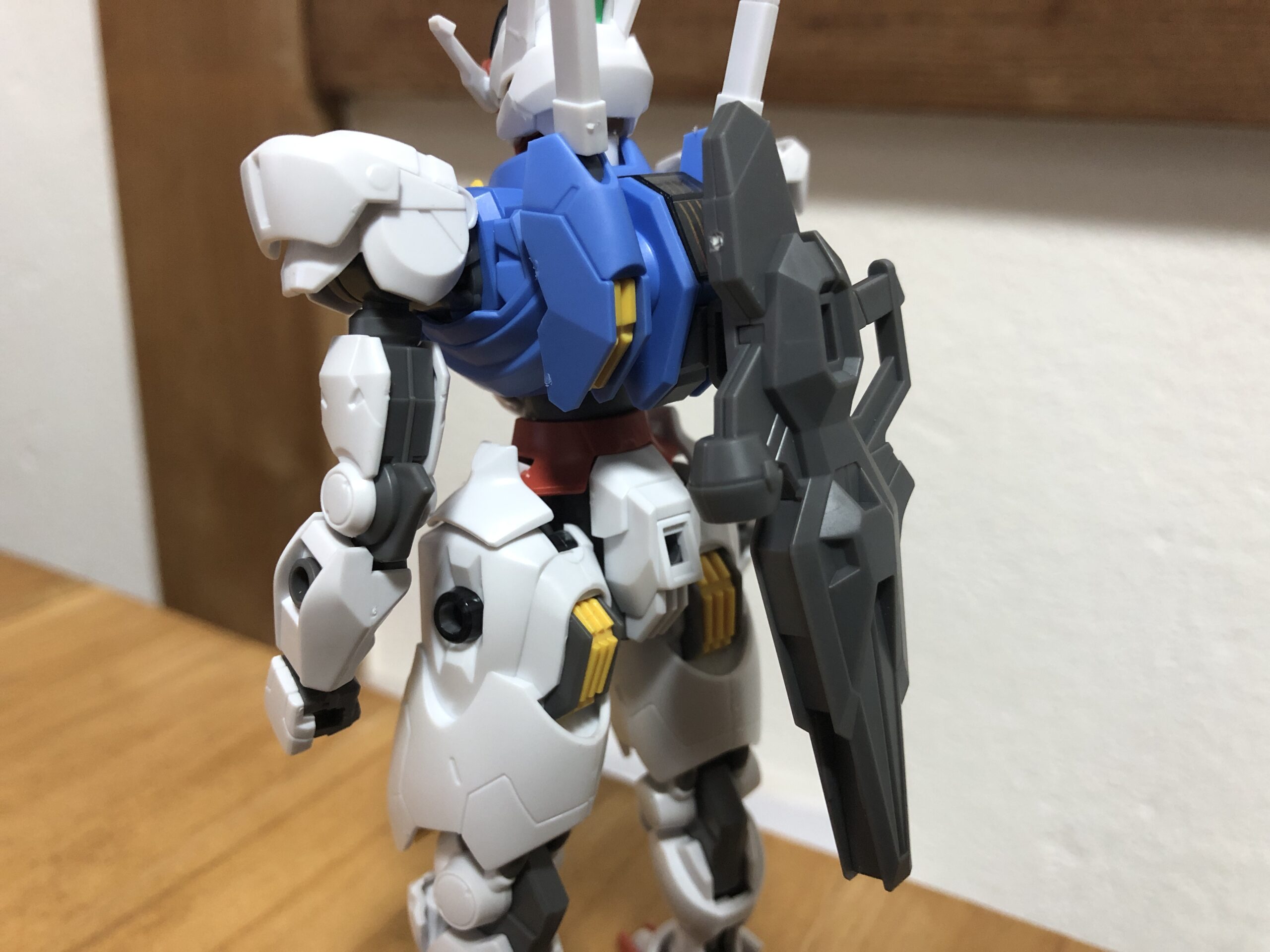 HG1:144 ガンダムエアリアルビームライフル装着